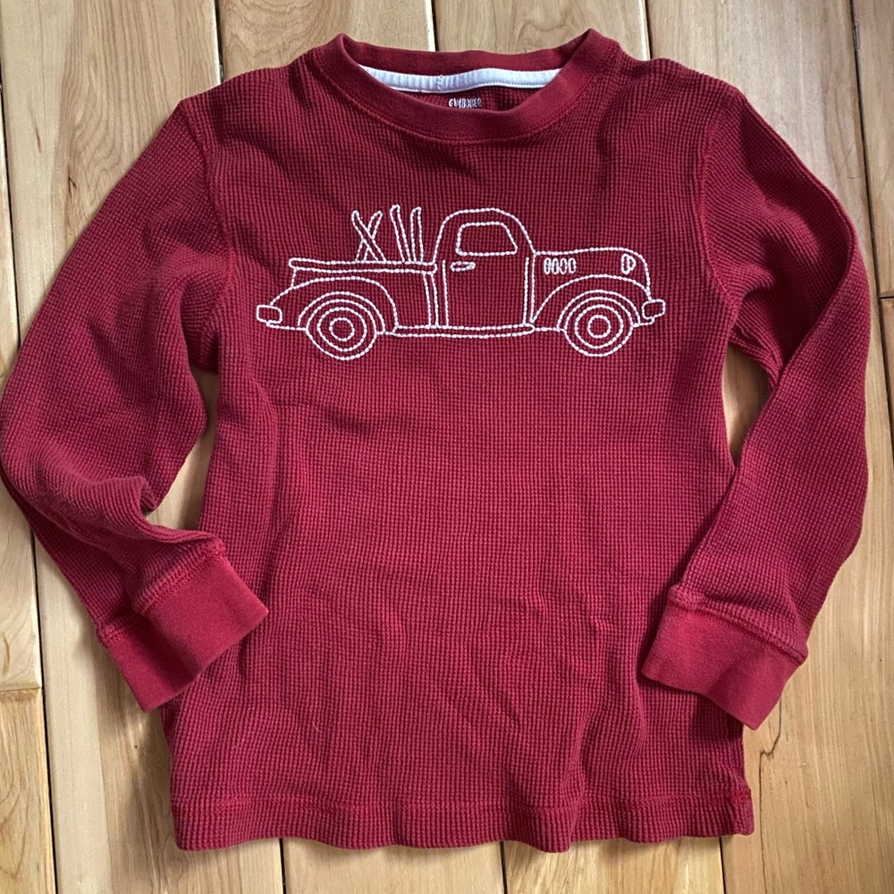 Gymboree Henley waffleknit